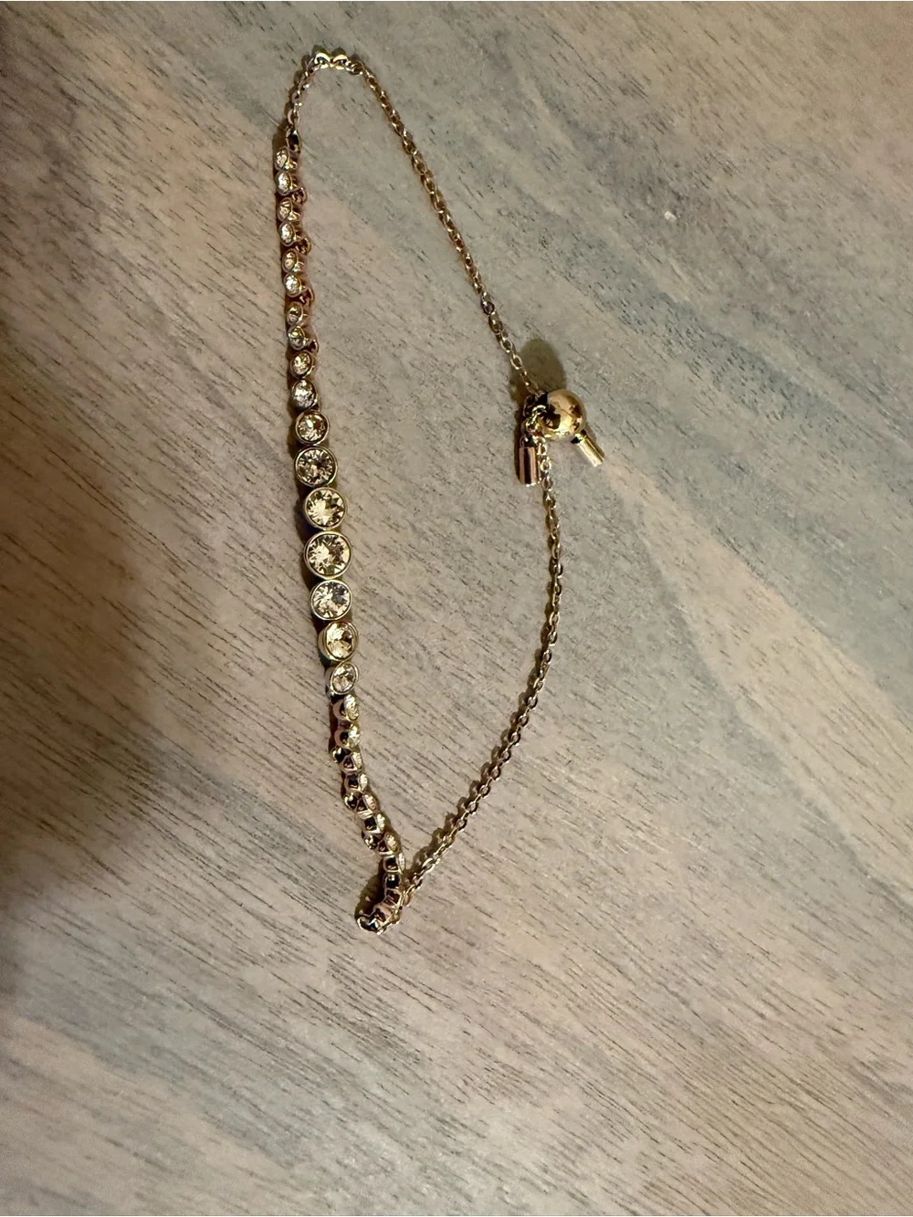 Swarovski rose Gold-Tone Crystal Imber Emily Bracelet